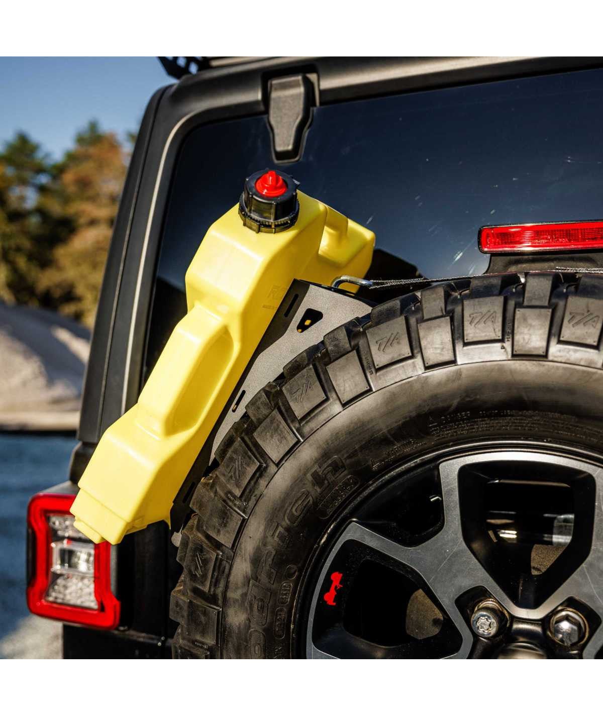 SET: Universal Wheel Mount with Strap and Traction Boards Bracket-4-Bison Gear