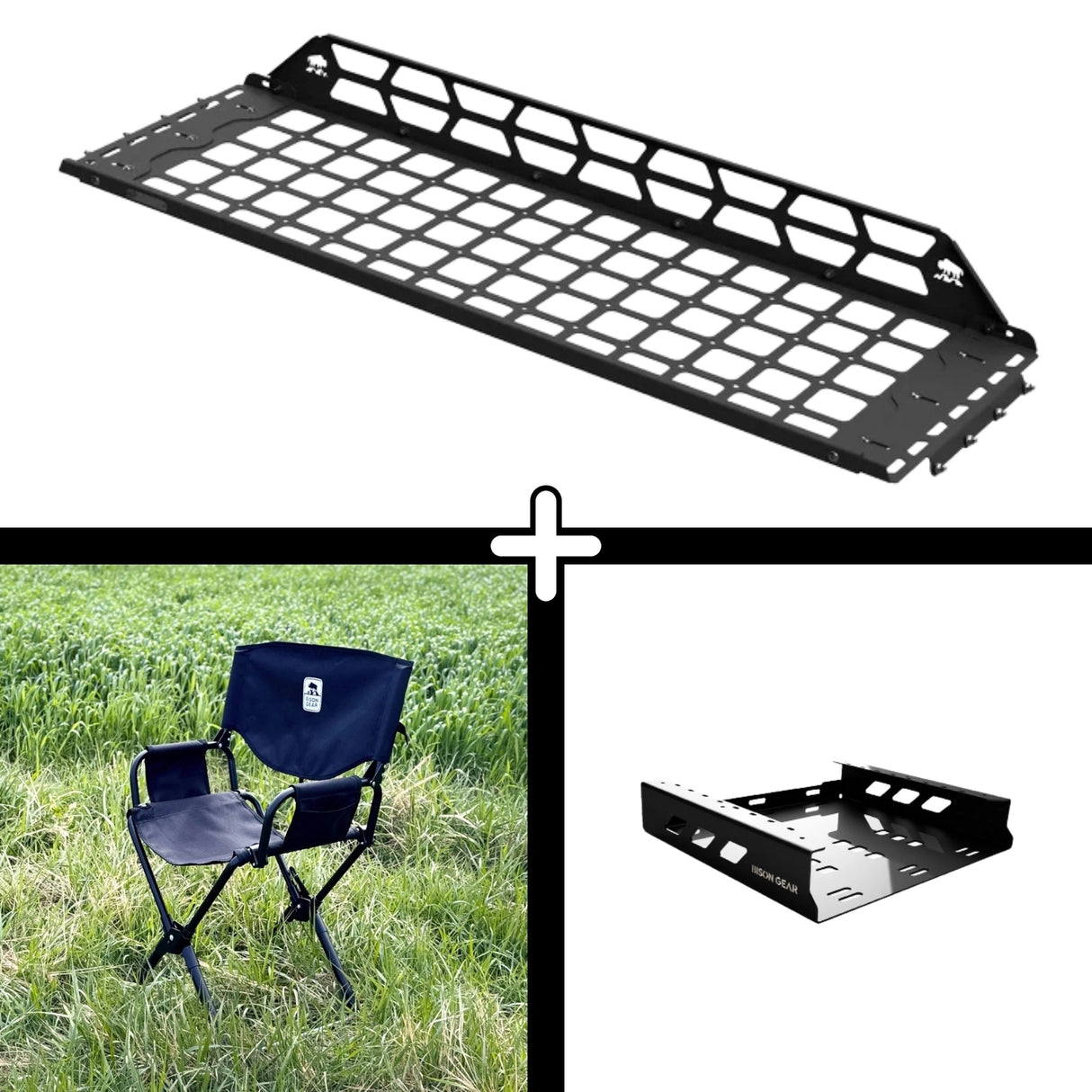 SET: Shelf + ELK Chair + Chair Storage - 4Runner 6th Gen