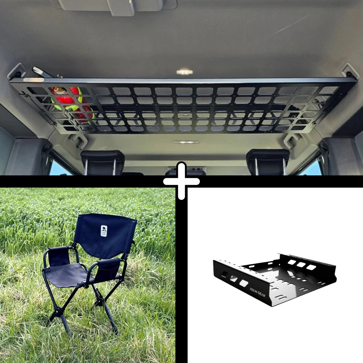 SET: Shelf + ELK Chair + Chair Storage - Grenadier (Utility)