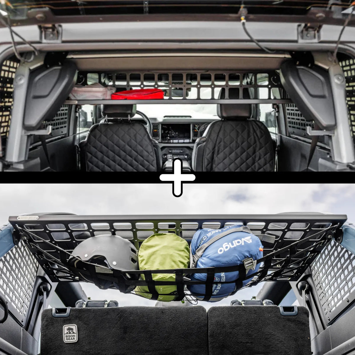 ZESTAW: Półka + Uniwersalna Siatka - Bronco 6G 2-Door
