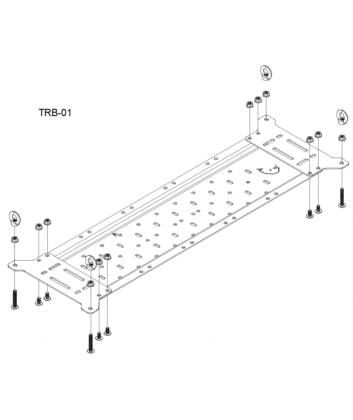 Traction Boards Bracket-12-Bison Gear