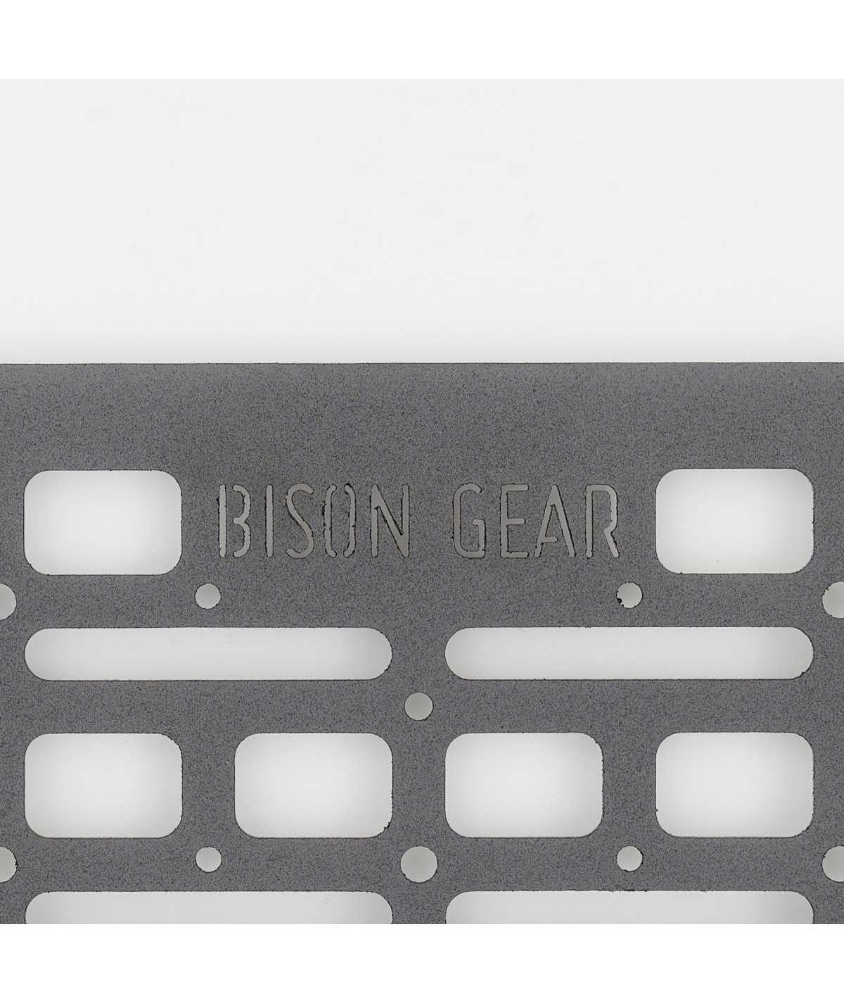 Universal Large MOLLE Panel-3-Bison Gear
