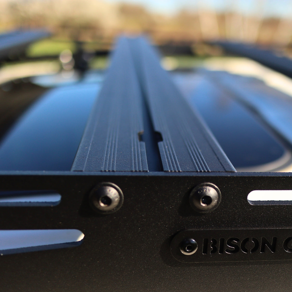 OX PRO Roof Rack with LED Bar - FJ Cruiser - Bison Gear