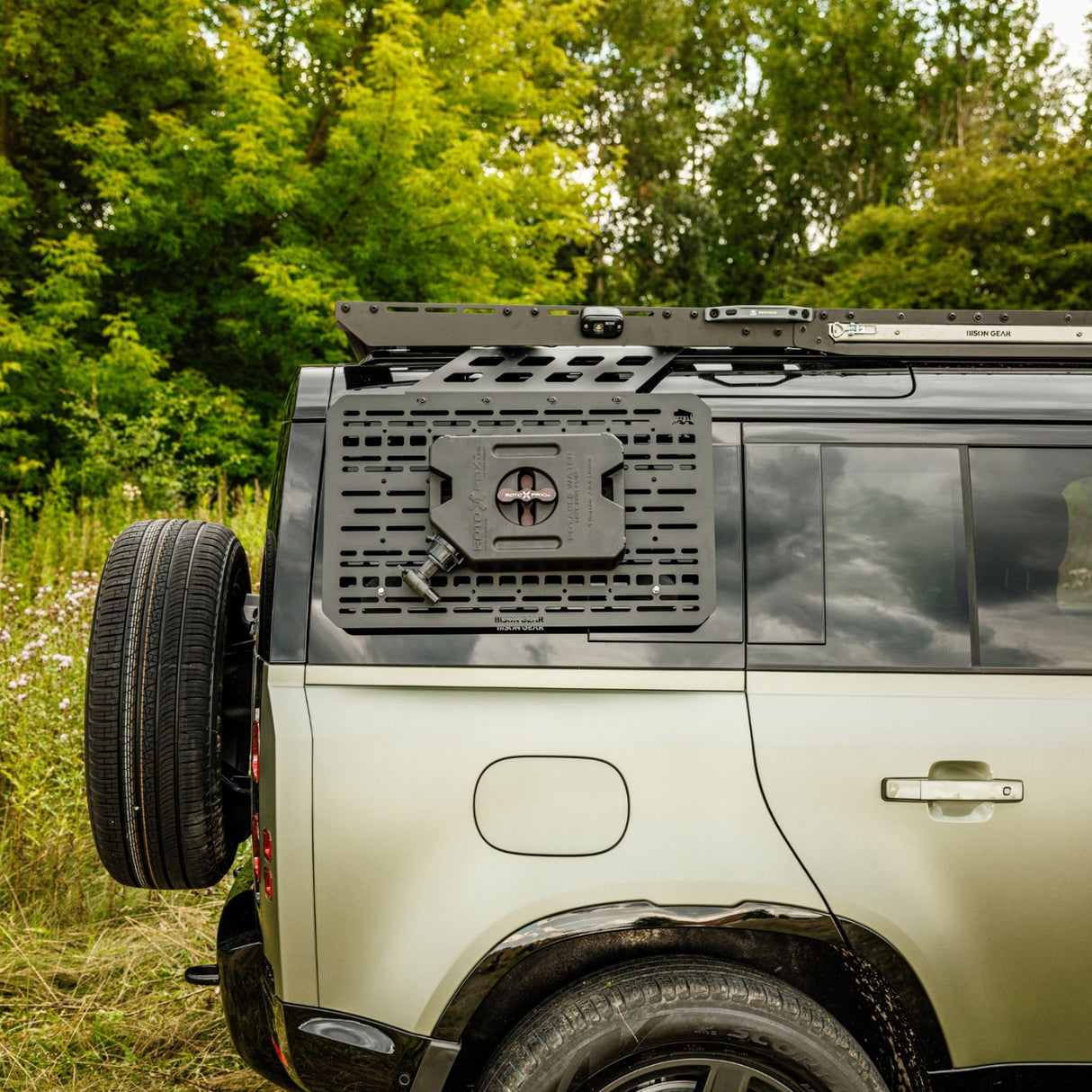 External MOLLE Panel - Defender L663 - Bison Gear