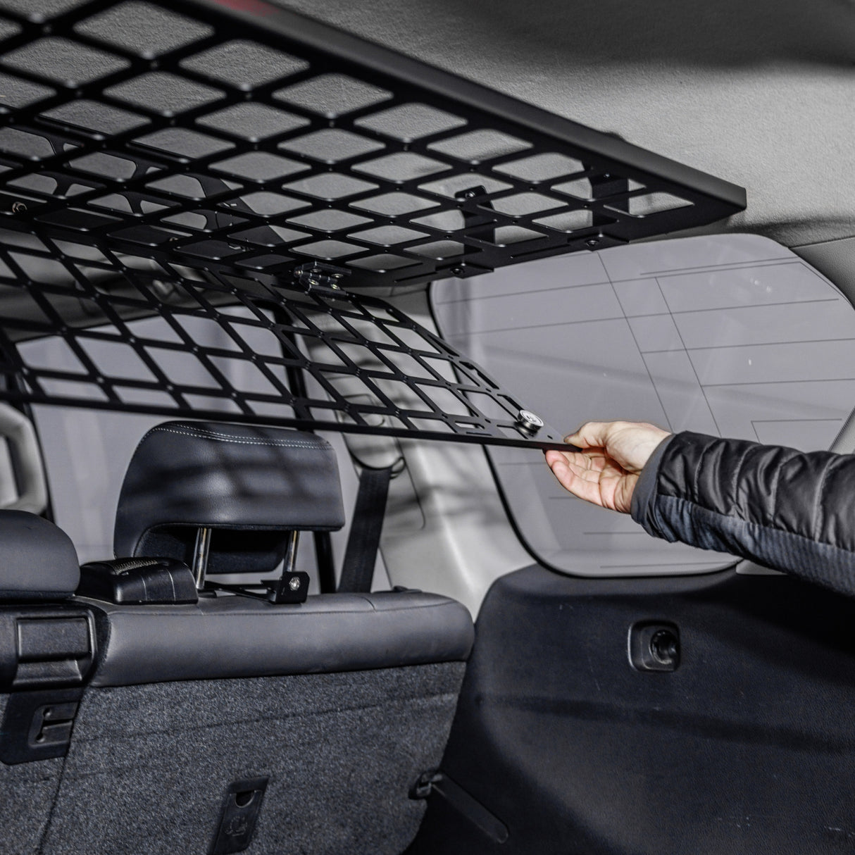 Shelf + Barrier SET - LC150/GX460 - Bison Gear