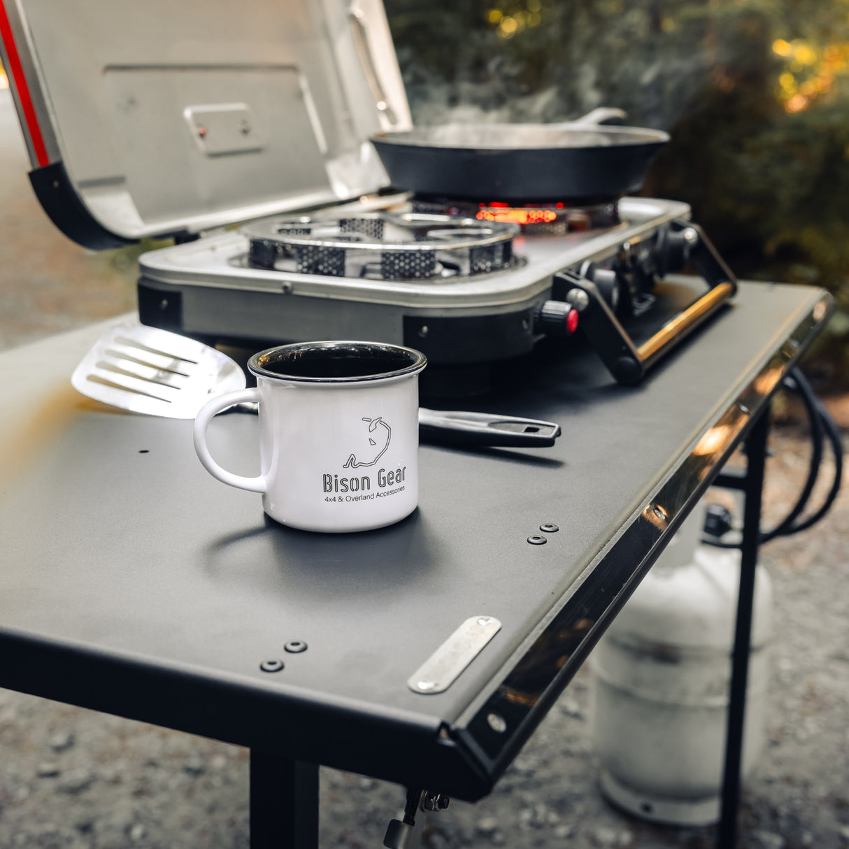 OX PRO Under Roof Rack Camping Table - Bison Gear