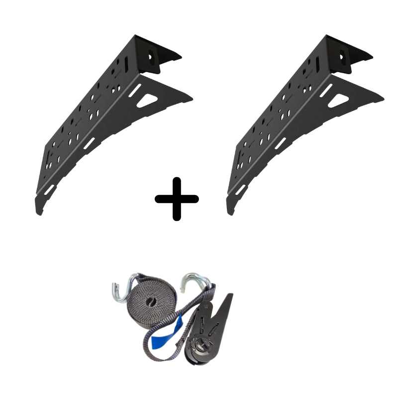 SET: 2 x Universal Wheel Mount with 1 x Strap