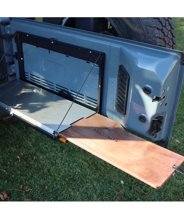Drop down tailgate table Jeep Wrangler 