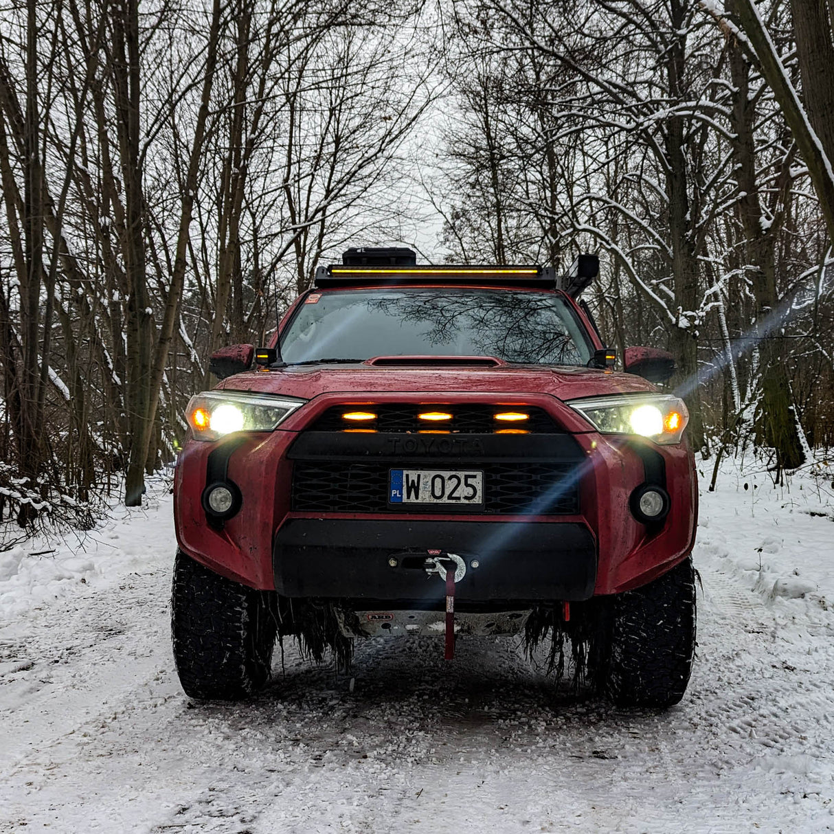 Płyta Wyciągarki - TOYOTA 4Runner 5th Gen