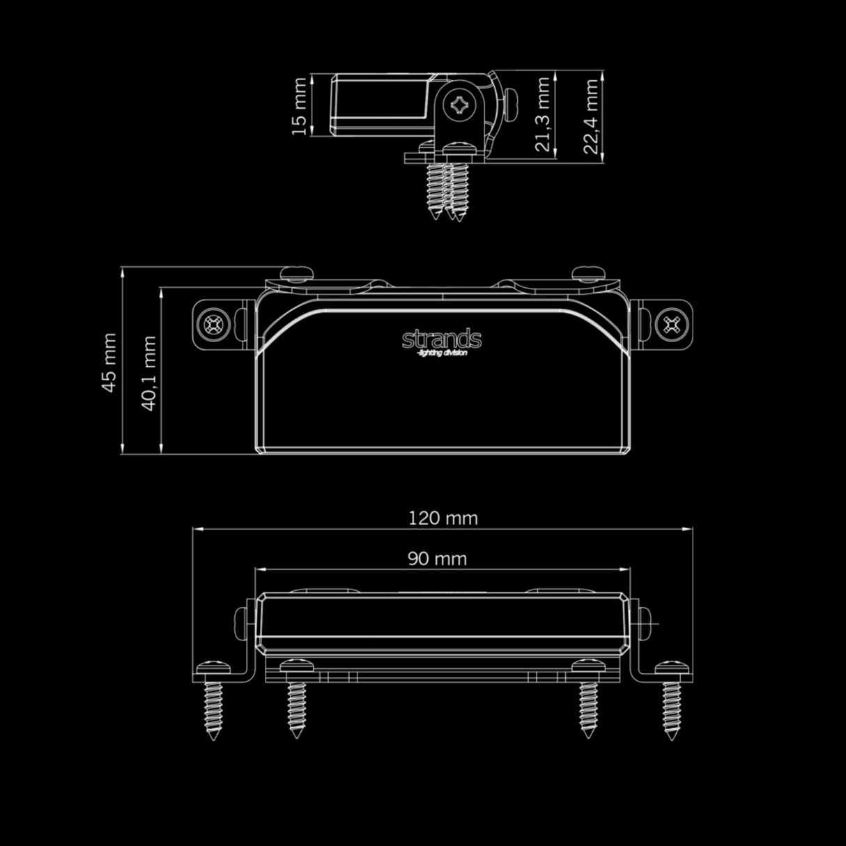 Lampa Robocza Unity Ultra Flat 22W