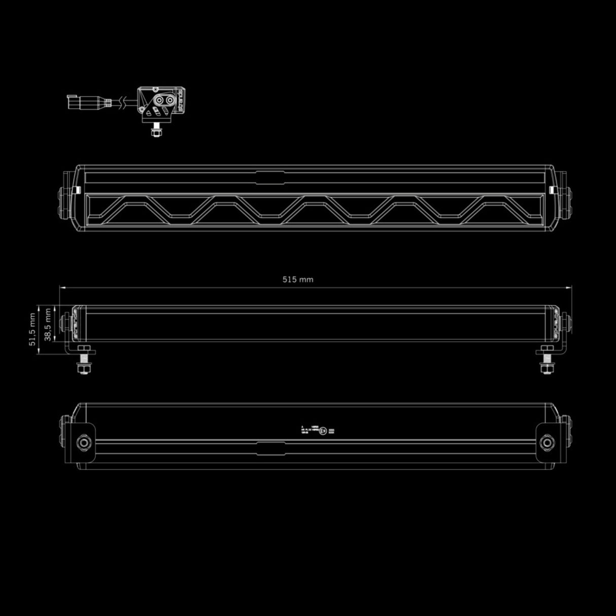 Listwa LED Firefly 20''