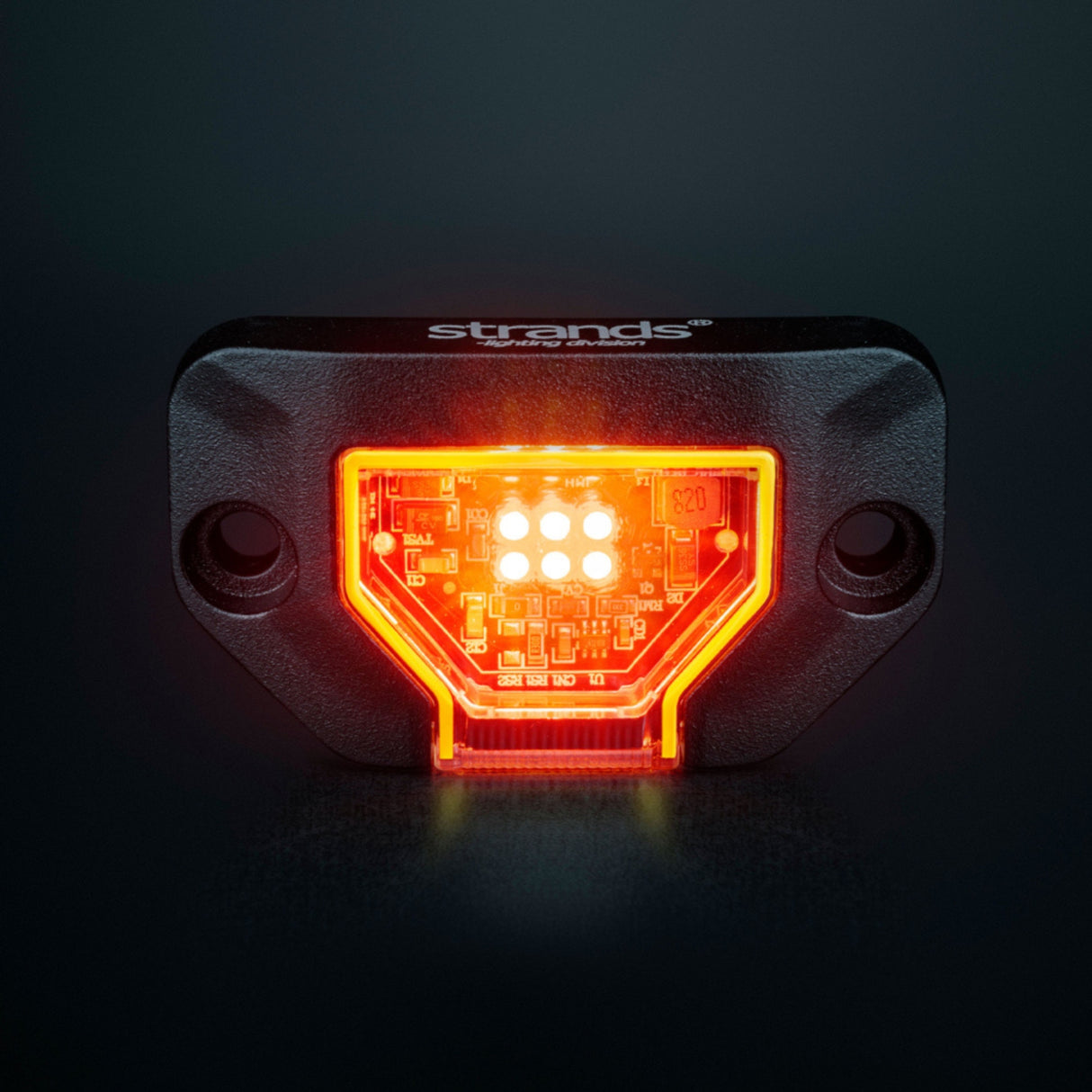 Lampa Unity Rock Czerwona