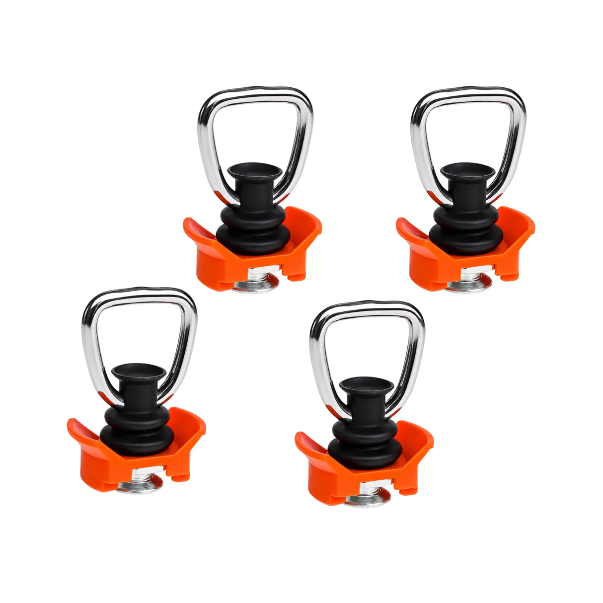 SET: OX PRO Roof Rack Panels (2 pcs) + BOA Straps (2 pcs) + Tie Down Points AIRLINE (4 pcs)