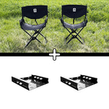 SET: 2x ELK Chair + 2x Chair Storage