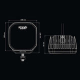 Lampa robocza FOR9T No-Glare 78W