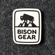 "Bison Gear" Patch with Hook - And - Loop System - Bison Gear