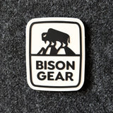 "Bison Gear" Patch with Hook - And - Loop System - Bison Gear