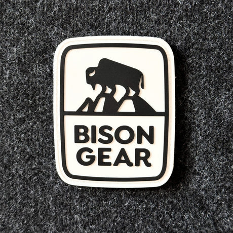 "Bison Gear" Patch with Hook - And - Loop System - Bison Gear