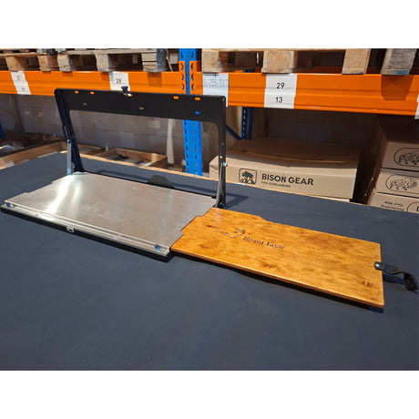 OUTLET: Drop Down Tailgate Table - Wrangler JL / JLU / JK / JKU - Bison Gear