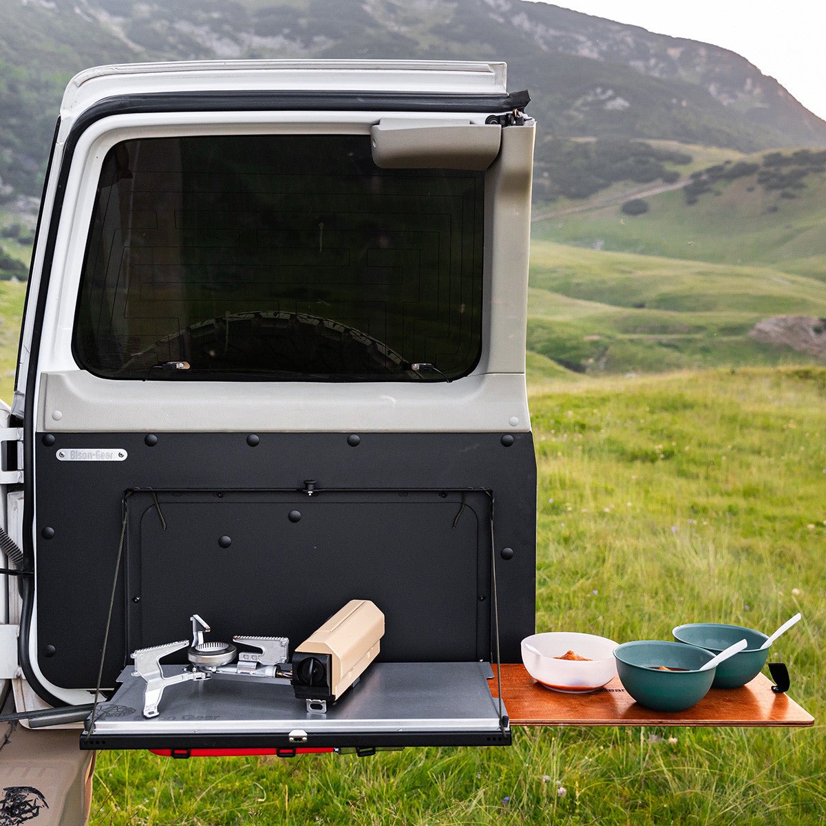 Drop - Down Tailgate Table - Bison Gear