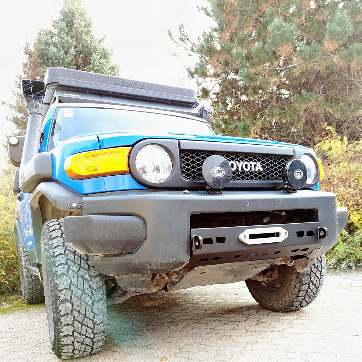 Zderzak pod Wyciągarkę - FJ Cruiser