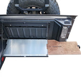 OUTLET: Drop Down Tailgate Table - JEEP Wrangler - Bison Gear
