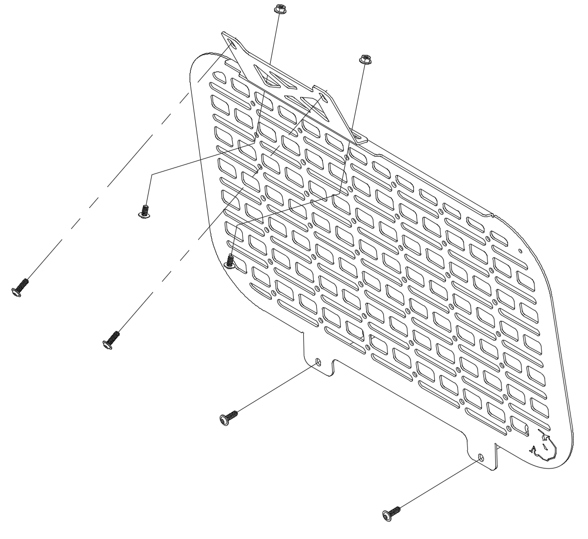 Panel Wewnętrzny MOLLE - Jimny IV (JB74, 2018+)