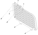 Panel Wewnętrzny MOLLE - Jimny IV (JB74, 2018+)
