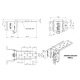 Awning Mount - Quick Release-3-Bison Gear
