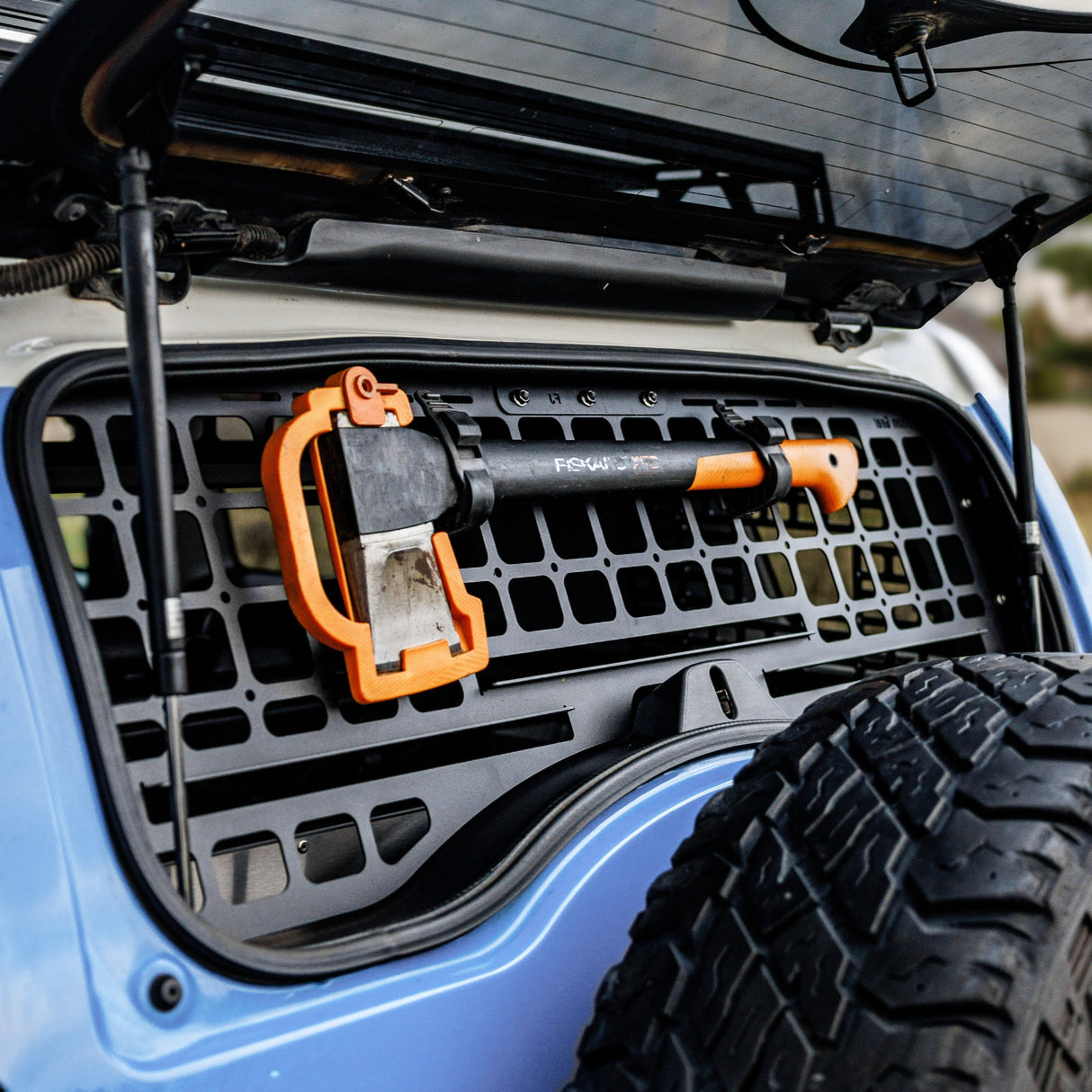 Back Window MOLLE Panel - FJ Cruiser-1-Bison Gear