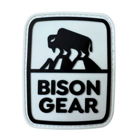 "Bison Gear" Patch with Hook-And-Loop System-2-Bison Gear