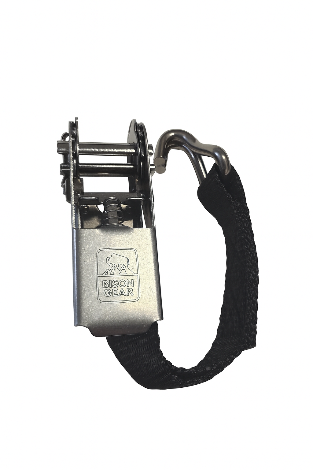 Bison Gear Stainless Steel Strap for Universal Wheel Mount-2-Bison Gear