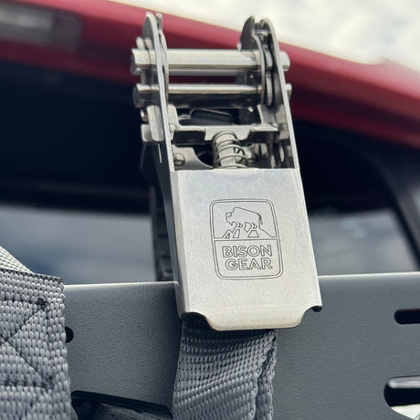 Bison Gear Stainless Steel Strap for Universal Wheel Mount-7-Bison Gear