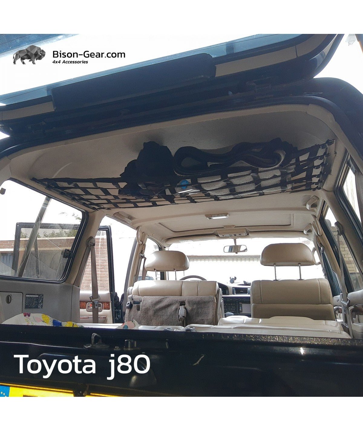 Ceiling Net with Mounts - LC80, LC100, Y61-1-Bison Gear