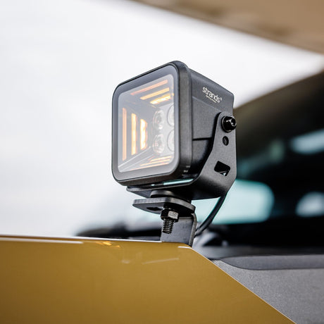 Dark Knight Fortex Work Light 38W Amber-3-Bison Gear