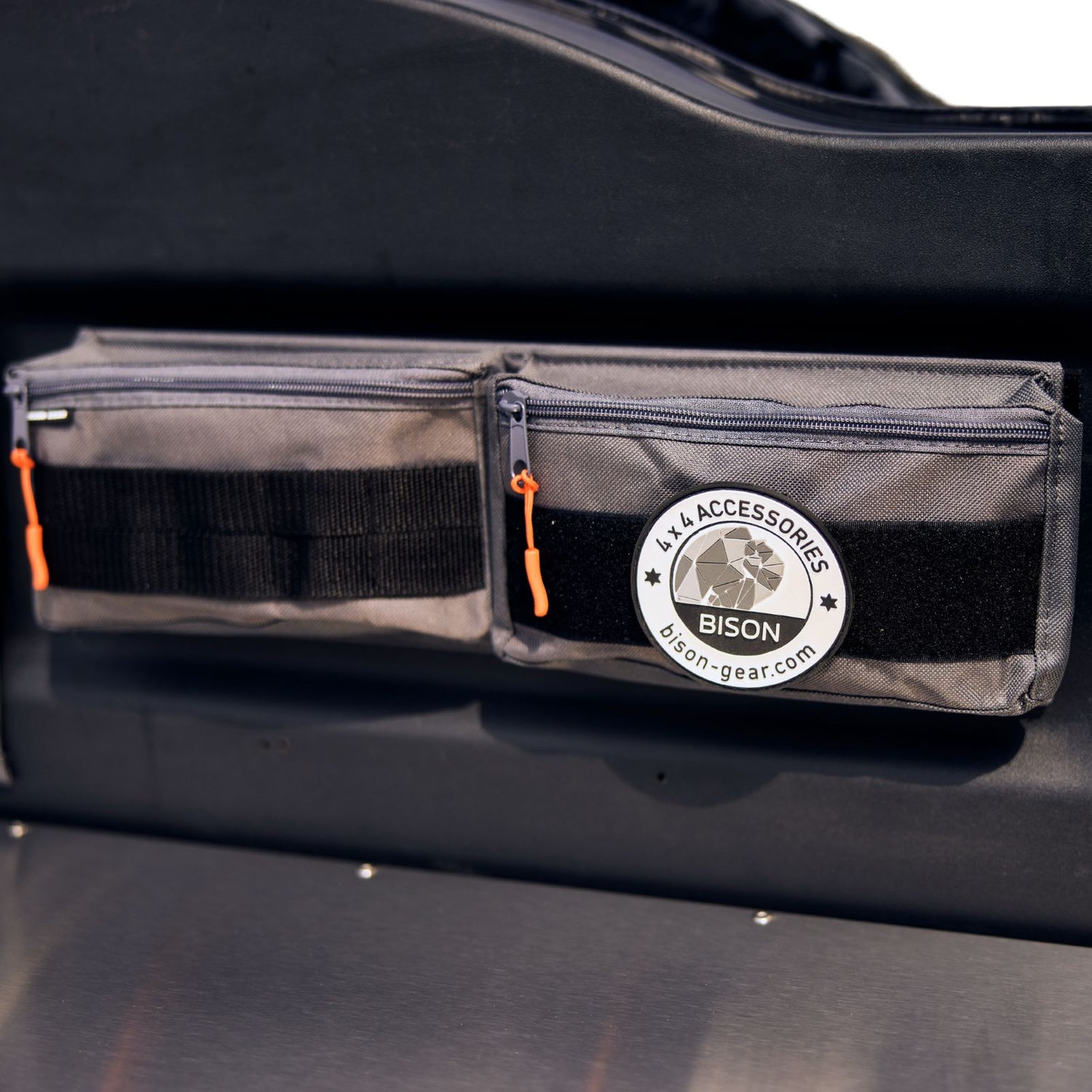 bison fishing seat box trolley Dash Pouch