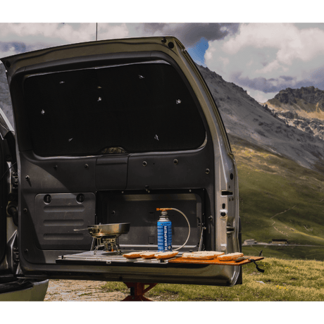 Drop-Down Tailgate Table-8-Bison Gear