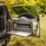 Drop-Down Tailgate Table - Defender (L663)-5-Bison Gear