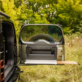 Drop-Down Tailgate Table - Defender (L663)-6-Bison Gear
