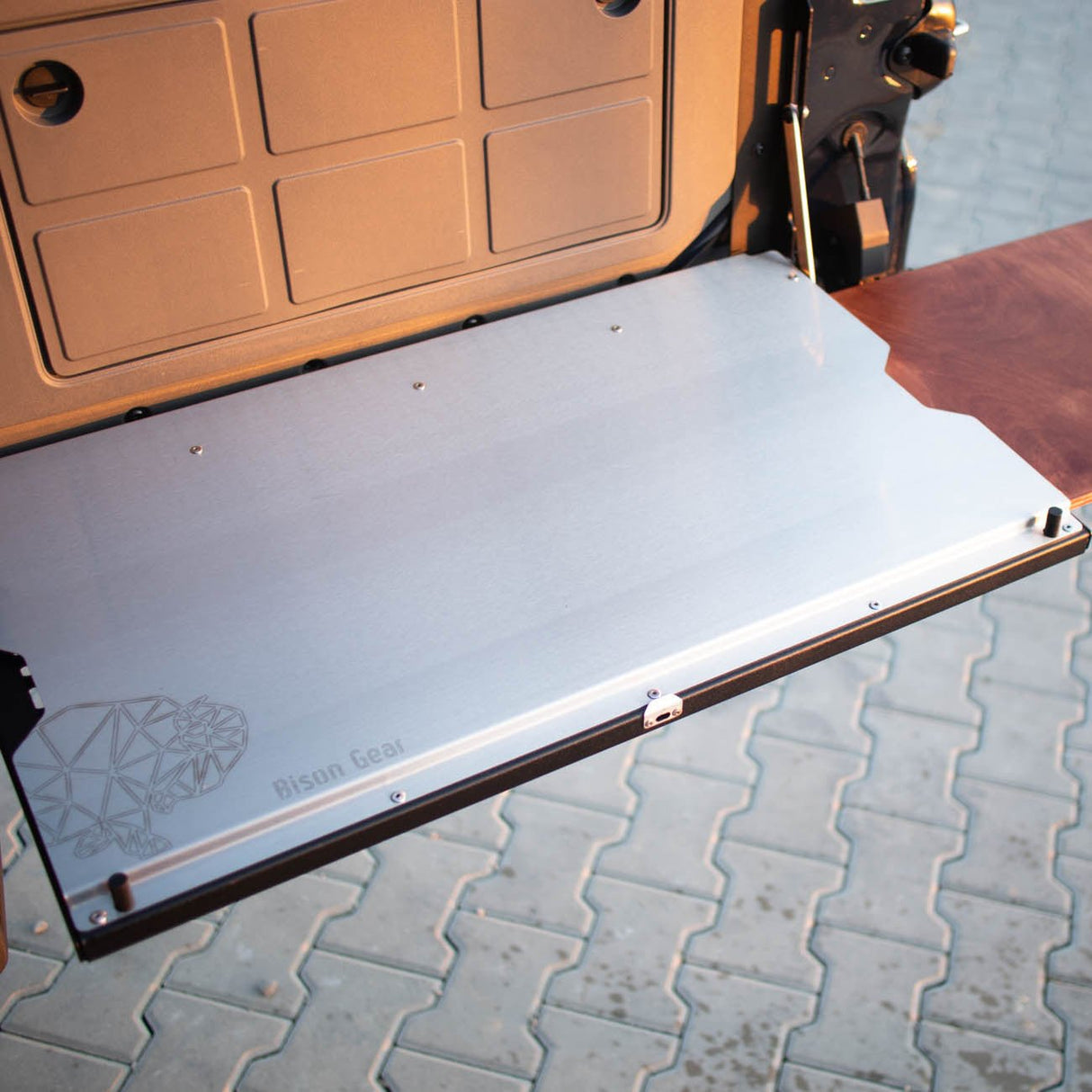 Drop-Down Tailgate Table - Grenadier-2-Bison Gear