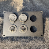 Electrical Panel for 29mm (1.13 in) Diameter Sockets-6-Bison Gear