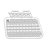 External MOLLE Panel - LC250/GX550-7-Bison Gear