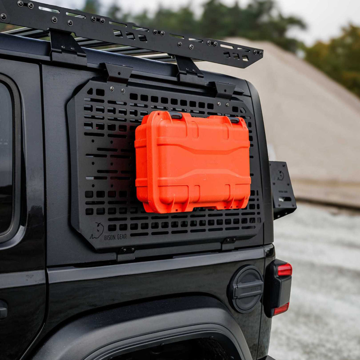 External MOLLE Panel - Wrangler JLU-4-Bison Gear