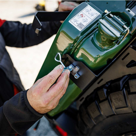 SET: Universal Wheel Mount with Strap and Jerry Can Mount-9-Bison Gear