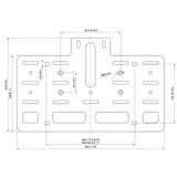 Uchwyt na Tablicę Rejestracyjną LED