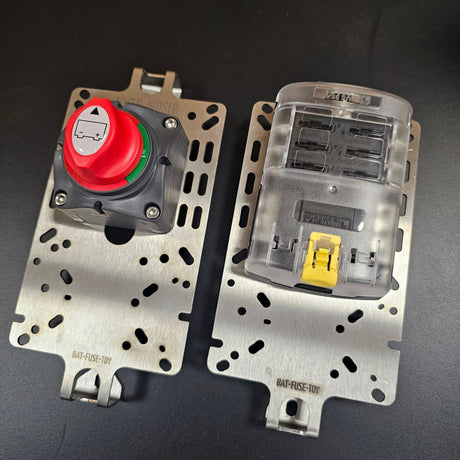 On Battery Fuse Bracket-2-Bison Gear