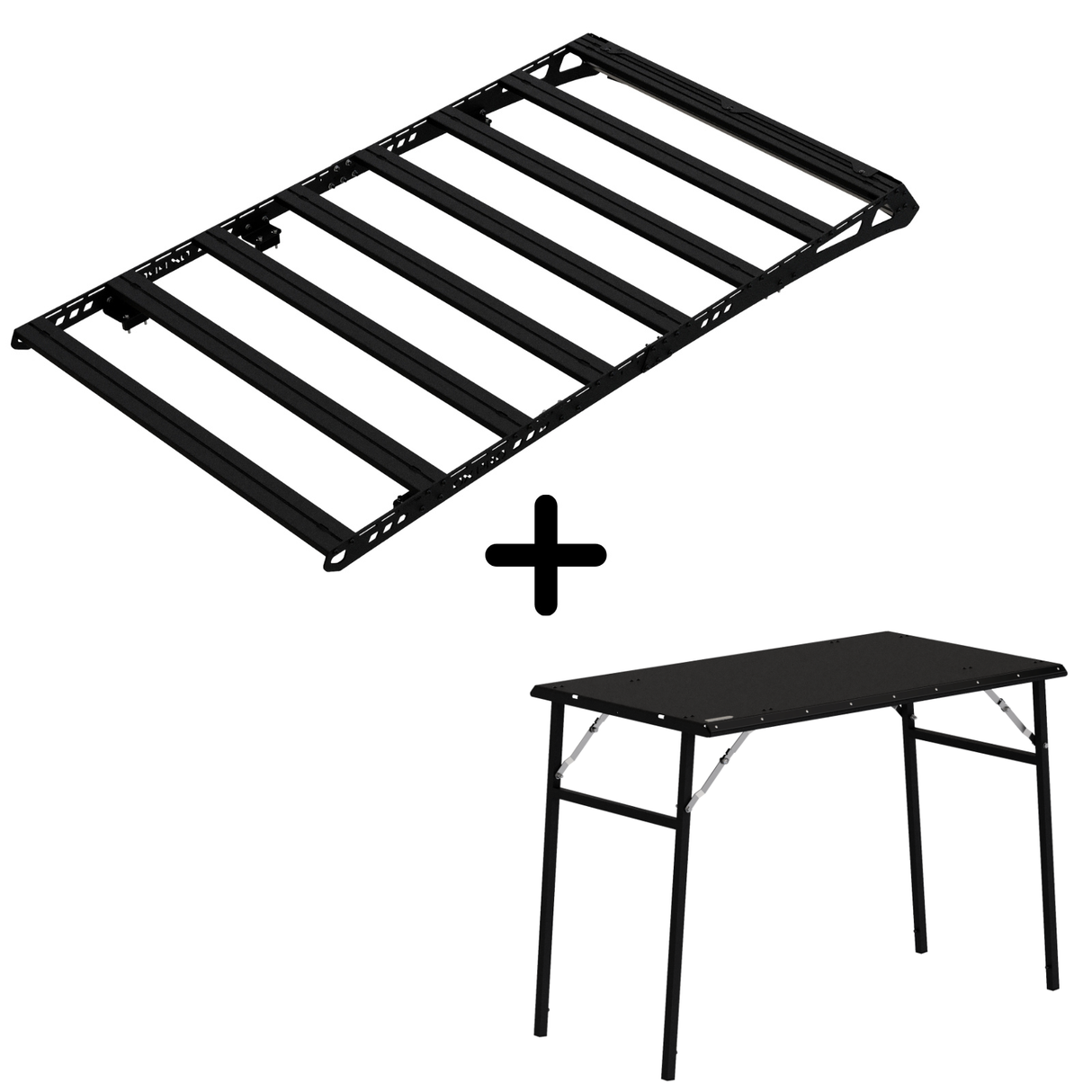 SET: OX PRO Roof Rack + Camping Table - LC120/GX470