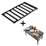 ZESTAW: Bagażnik Dachowy OX PRO + Stolik Kempingowy - Defenfer (L663) 110