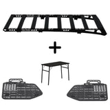 SET: OX PRO Roof Rack + Panels (Left+Right) + Table - LC120/GX470