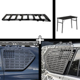 SET: OX PRO Roof Rack + 2 x Panels (Left+Right) + Table - LC150/GX460